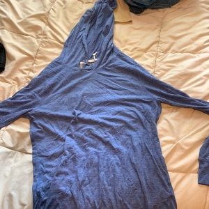 Medium blue hoodie from Champion